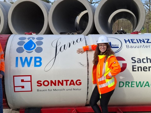 Weihung Tunnelbohrmaschine   Bild 02